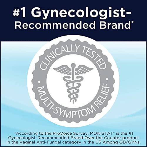 Monistat 1 Day Yeast Infection Treatment for Women, 1 Miconazole Ovule Insert & External Monistat Anti-Itch Monistat