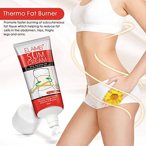 Slim Cream, (2 pack) Slim Extreme Cellulite Slimming & Firming Cream Body Fat Burning Mcukv