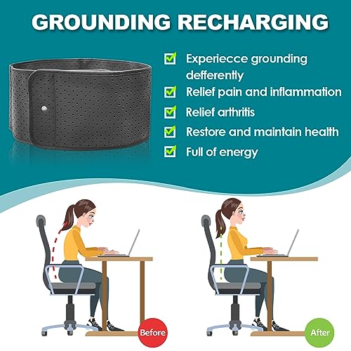 SZDMDISLET Grounding Back Support for Sleep, Energy, Pain Relief, Inflammation, Balance SZDMDISLET