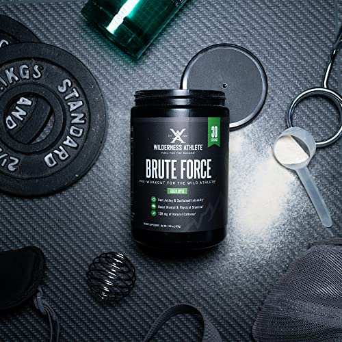 Wilderness Athlete - Brute Force Pre-Workout | Best Pre Workout Powder for Women & Men