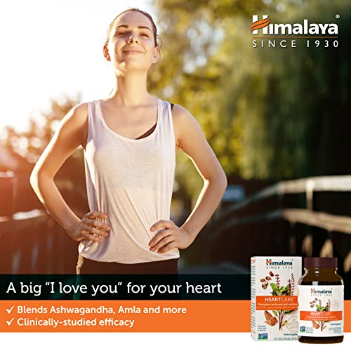 Himalaya HeartCare, Cholesterol and Blood Pressure Supplements for Cardiovascular Himalaya