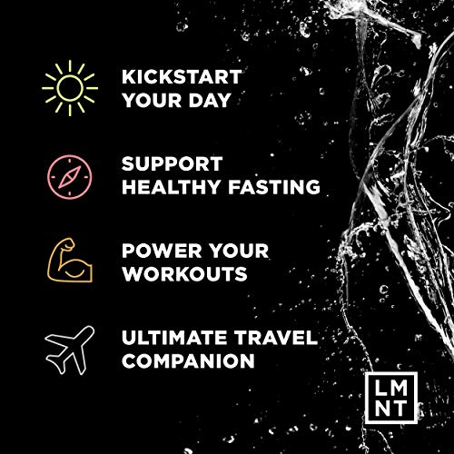 LMNT Zero-Sugar Electrolytes - Variety Salt - Hydration Powder Packets | No Dodgy Ingred