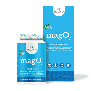 nbpure Mag O7 Oxygen Digestive System and Colon Cleanse and Detox Capsules 