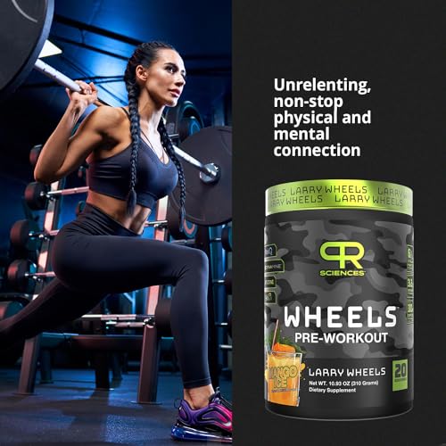 Larry Wheels' Pre Workout - Energy Drink Powder - Pre Workout Powder for Men & Women