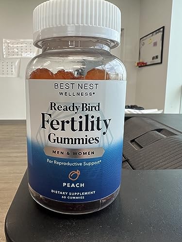 Best Nest Wellness Ready Bird Fertility Gummy Vitamins, Prenatal Multivitamin Gummies Best Nest Wellness