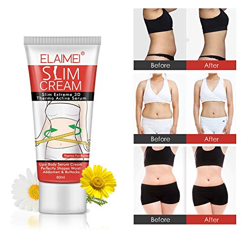 Slim Cream, (2 pack) Slim Extreme Cellulite Slimming & Firming Cream Body Fat Burning Mcukv