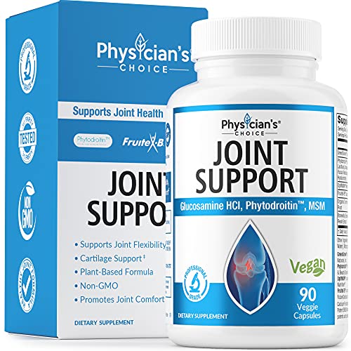 Physician's CHOICE Glucosamine Chondroitin MSM - Phytodroitin Plant-Based Chondroitin
