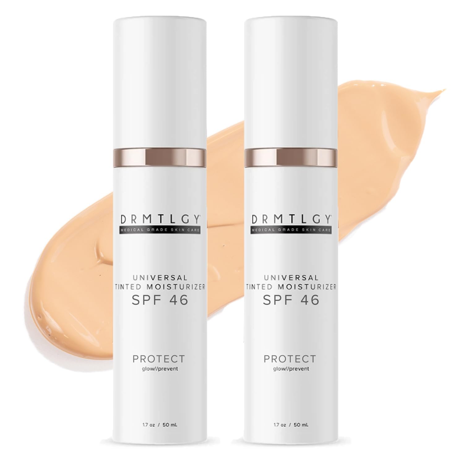 DRMTLGY Universal Tinted Moisturizer - 2 pack
