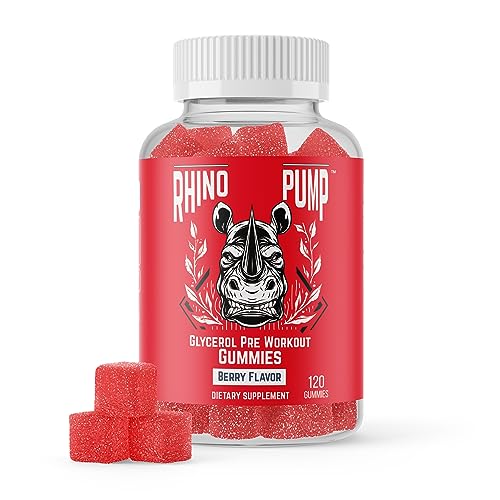 VitaPatch Glycerol Gummy - Non Stim Preworkout Premium Pump Supplement - Glycerol