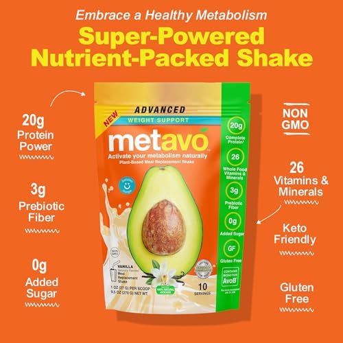 Metavo Advanced Weight Support Meal Replacement Vanilla Metavo