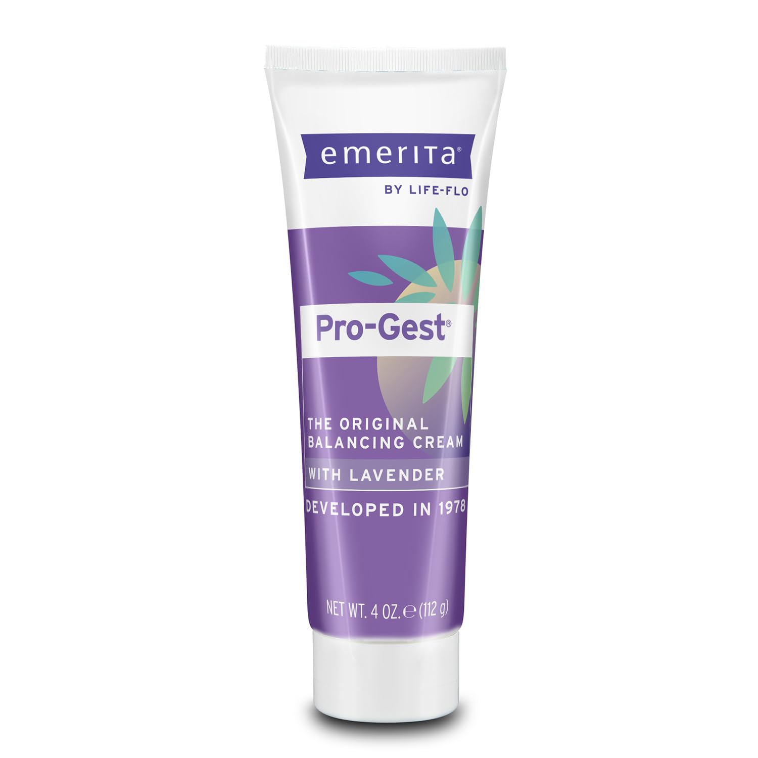 Emerita Pro-Gest Cream with Calming Lavender Oil, Original Balancing Cream with USP Progesterone
