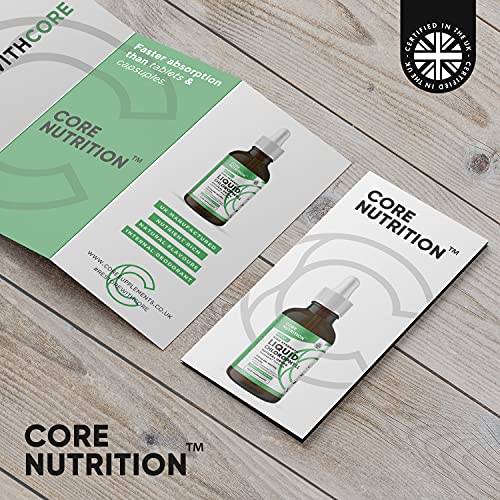 Core Nutrition Liquid Chlorophyll Drops for Water - 2 Fl. Oz for 60 Servings - 2 Month Supply