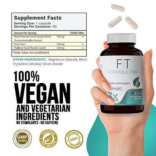 Formula Trim Natural Appetite Management Supplement for Women. Improves Digestion