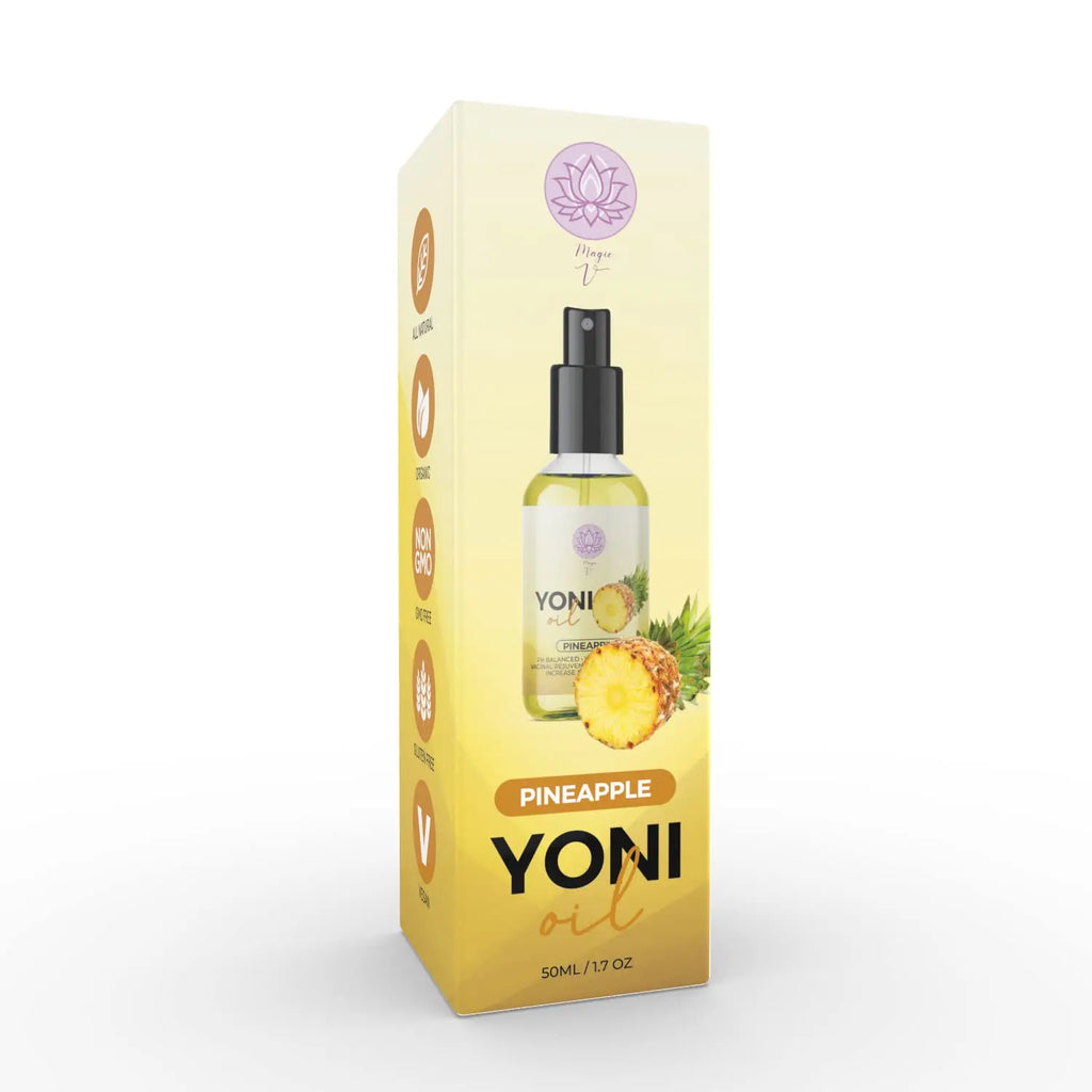 Magic V Steam V Yoni Oil Spray Organic Feminine Oil Vaginal Moisturizer For Wetness Magic V Steam