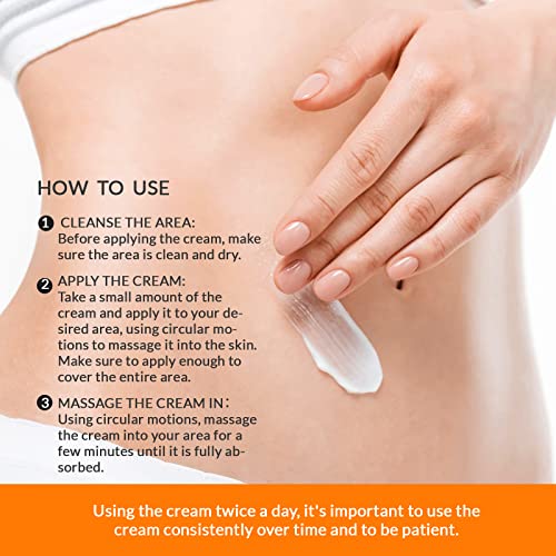 Pulchra B Flat Belly Firming Cream, Skin Tightening Cream for Cellulite, Firming and Tightening Pulchra