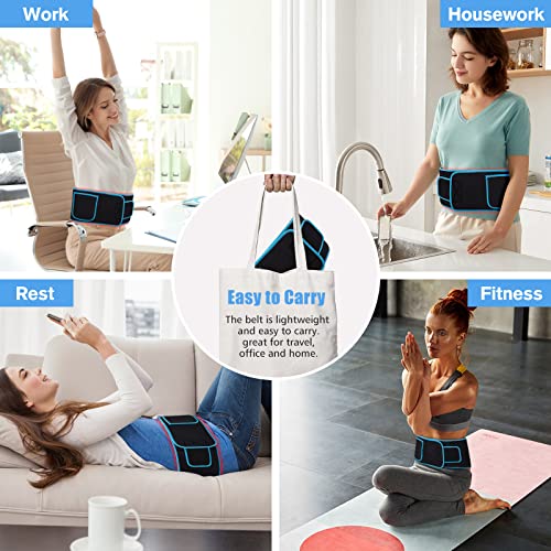 Red Light Therapy Near Infrared Light Therapy Wrap Belt for Body with Timer for Waist Back Shoulder AKYSUN