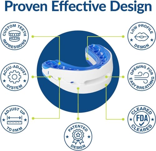 VitalSleep Anti-Snoring Mouthpiece, Adjustable Jaw Positioning