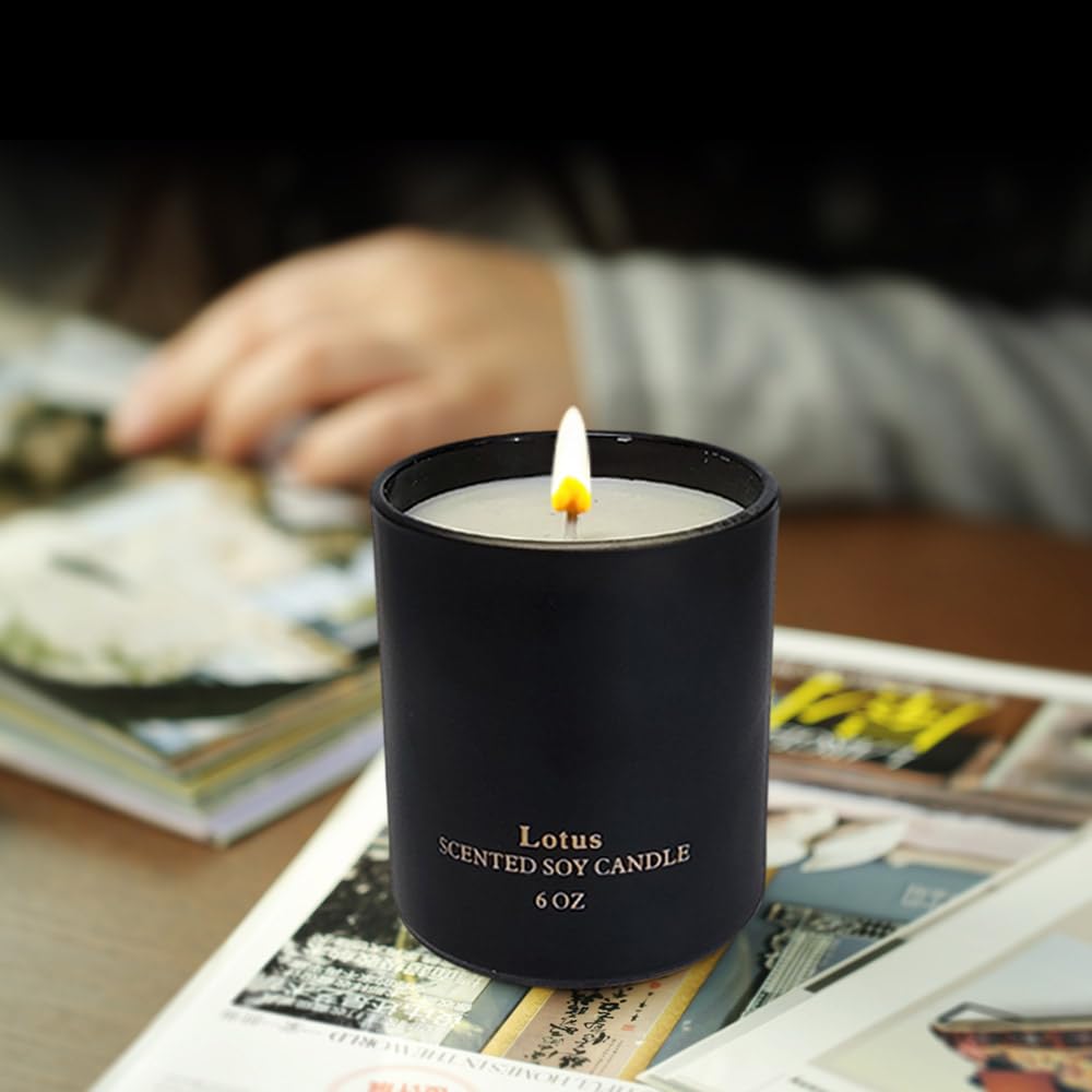 Scented Candles for Women,Premium Lotus Aromatherapy Candles, Home Scented Candle Kelly's Custom Candles
