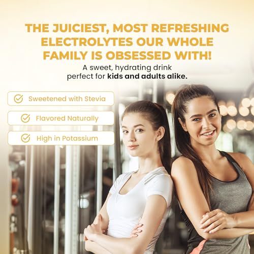 Keto Electrolytes Powder No Sugar -  Made In The USA Electrolyte Mix