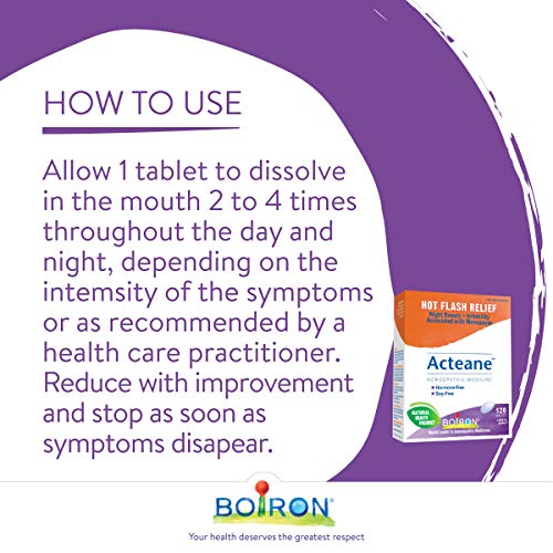 BOIRON Hot Flashes Acteane, 120 CT Boiron