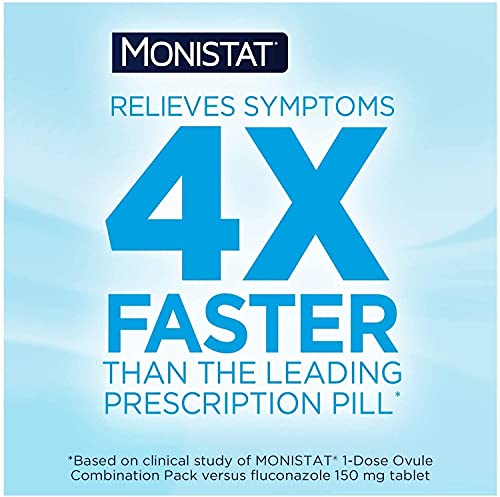 Monistat 1-Day | Day or Night Combination | Yeast Infection Treatment, Prefilled, 1 Pack Monistat