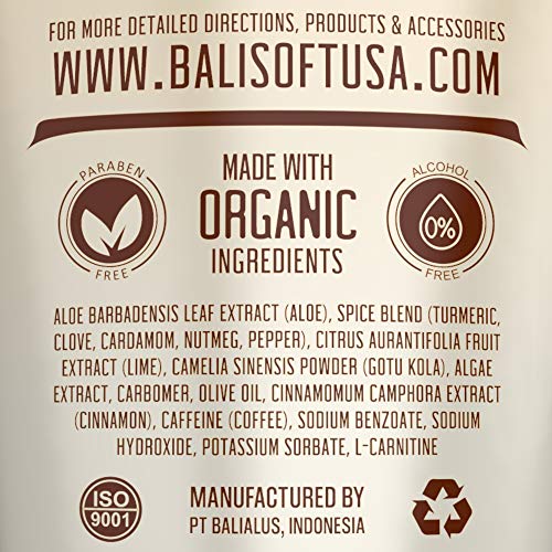 BALISOFT Organic Skin Tightening & Firming Gel. Full Body Slimming, Toning, Anti-Aging BALISOFT