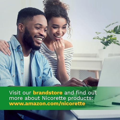 Nicorette 4 mg Mini Nicotine Lozenges to Quit Smoking - Mint Flavored Stop Nicorette