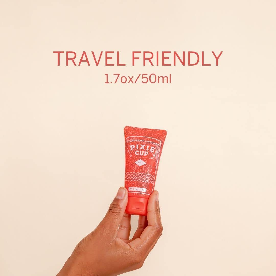 Pixie Menstrual Cup Lube - Make it Easy to Insert Your Period Cups - All Natural Water Based Lubricant Pixie Cup