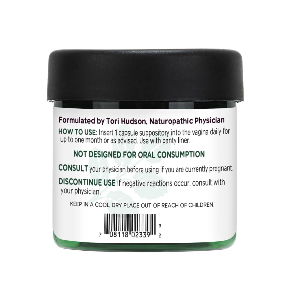 Vitanica V-Probiotics - Vaginal Probiotics for Women - Vaginal Suppositories Vitanica