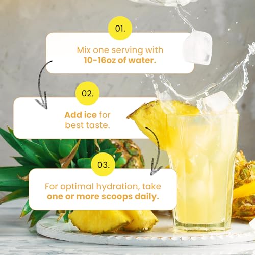 Keto Electrolytes Powder No Sugar -  Made In The USA Electrolyte Mix