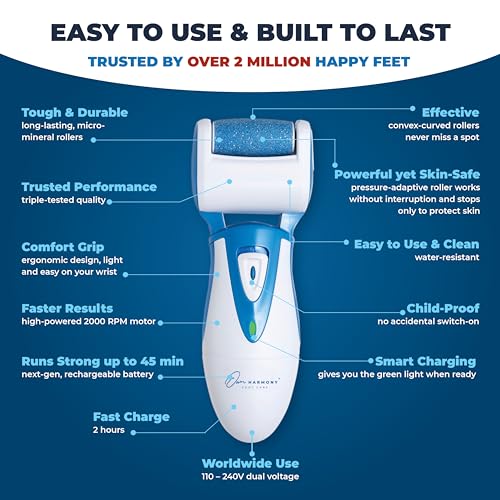 Electric Callus Remover: Own Harmony Professional Pedicure Tools Foot