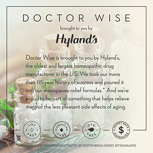 Hyland's Doctor Wise Mood Gentle Natural Relief of Moodiness Irritability Hot Flashes and Night Sweats