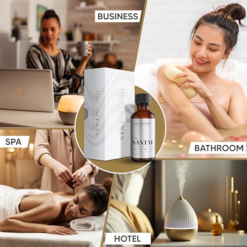 Essential Oil Blend Diffuser Oil – Santal Essential Oil, Hotel Inspired Home fragrance oil for diffuser Time Scents