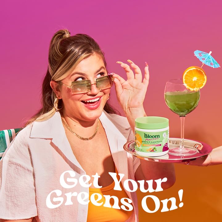 Bloom Nutrition x Mama Karls Super Greens Powder Juice Mix - Probiotics 