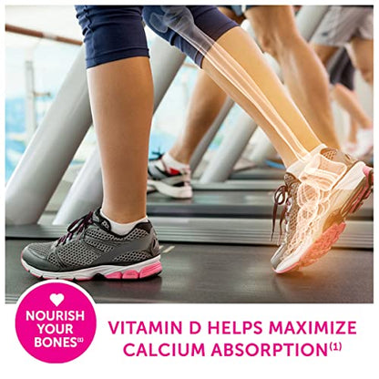 Caltrate 600 Plus D3 Calcium and Vitamin D Supplement Tablets, Bone Health Supplements