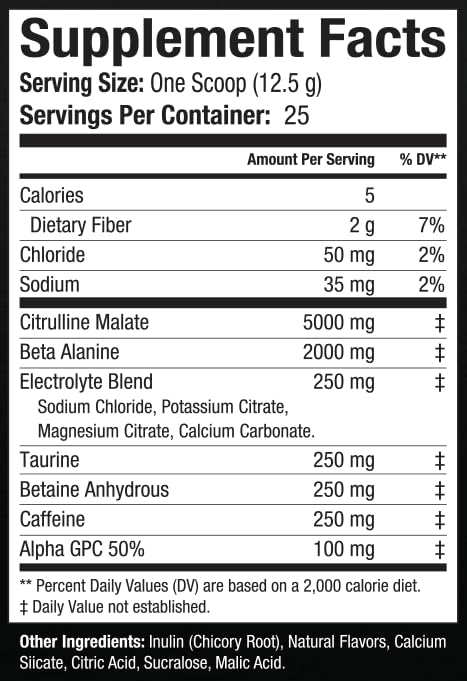 ES FiT Pump Pre-Workout | 14.8oz - 30 Servings | Pre-Workout Supplement | Increase Performance and Stamina (Blue Raz)