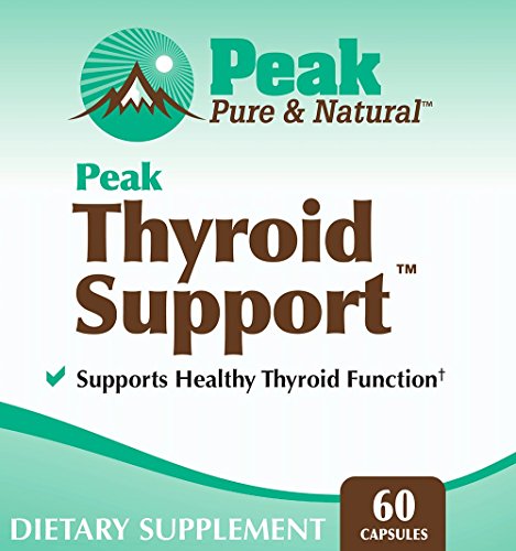Peak Pure & Natural Thyroid Support Thyroid Supplement and Metabolism Booster to Support Peak Pure & Natural