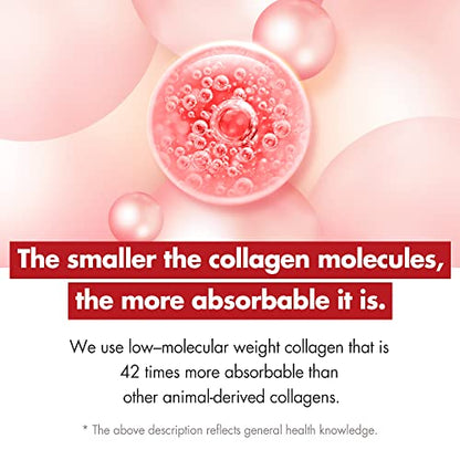 FRESHBELL Pomegranate Collagen Jelly Stick (20g x 30 sticks) Marine Collagen Peptide