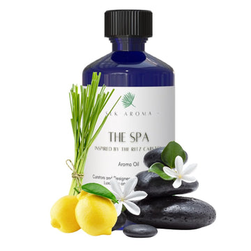 SLK Aroma, The SPA, Ultra Luxury Spa Scented Aroma Oil for Home Fragrance Diffusers - Waterless