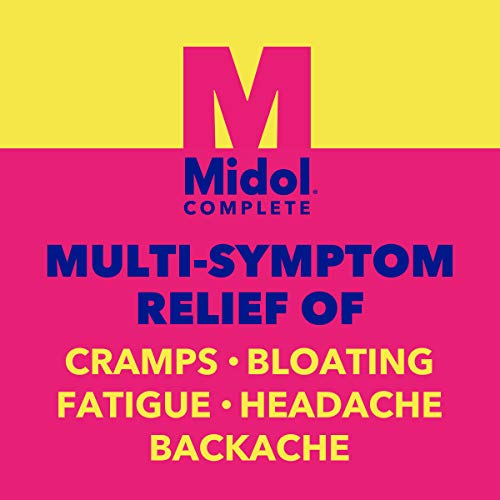 Midol Complete, Menstrual Period Symptoms Relief Including Premenstrual Cramps