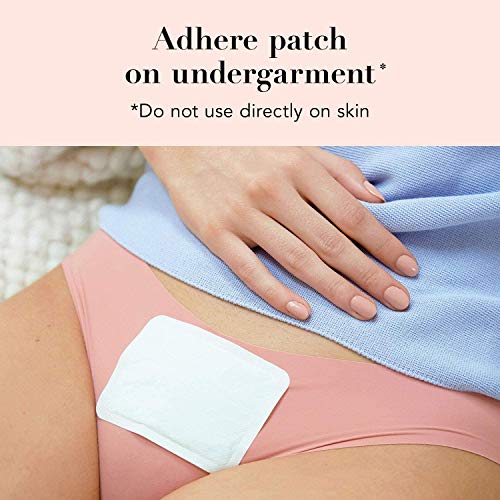 Rael Bundle - PMS Supplement for Women (28 Capsules) & Herbal Heating Patches (Small, 8 Count) Rael