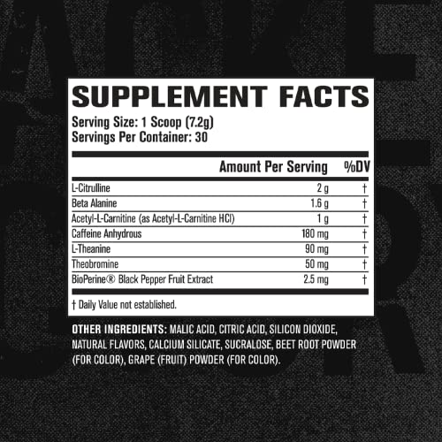 Jacked Factory NITROSURGE Shred Pre Workout Supplement - Energy