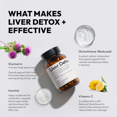BigVita Liver Detox Vegan Gluten Free Liver Health Supplement Cleanse Detox & Repair BigVita