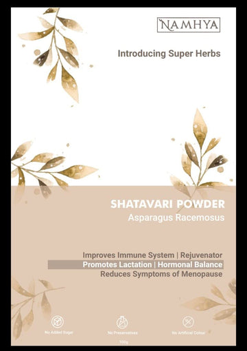 Namhya Shatavari powder - Good for menopause in women