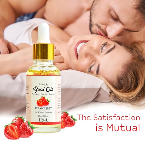 MERICH Natural Yoni Oil | Feminine Yoni Detox Oil | Naturally Scented Vaginal Oil | Restores pH Balance ANGELYCIA