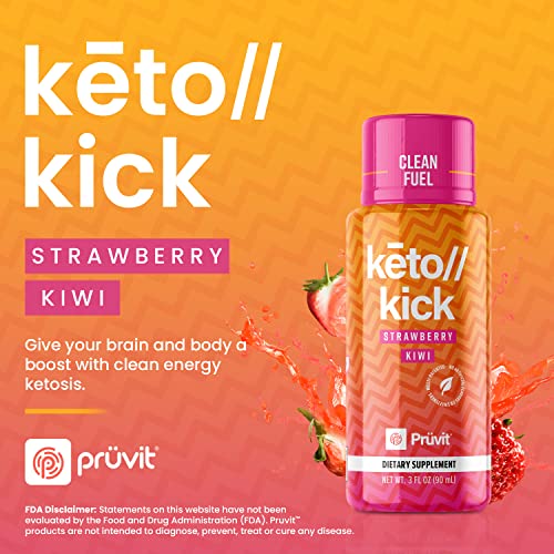 Pruvit Keto Kick Strawberry Kiwi Exogenous Ketones Exalt The Benefits of Natural Slim PRÜVIT