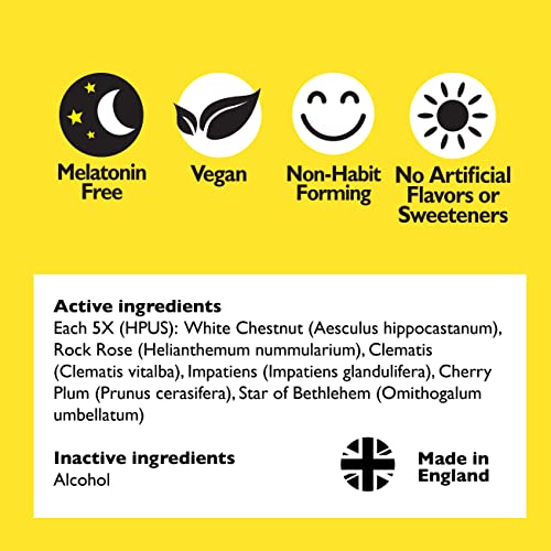 Day & Night Bundle, Bach RESCUE REMEDY Spray, Natural Stress Relief [and] RESCUE SLEEP Spray RESCUE